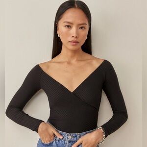 Reformation Minnie Knit Top